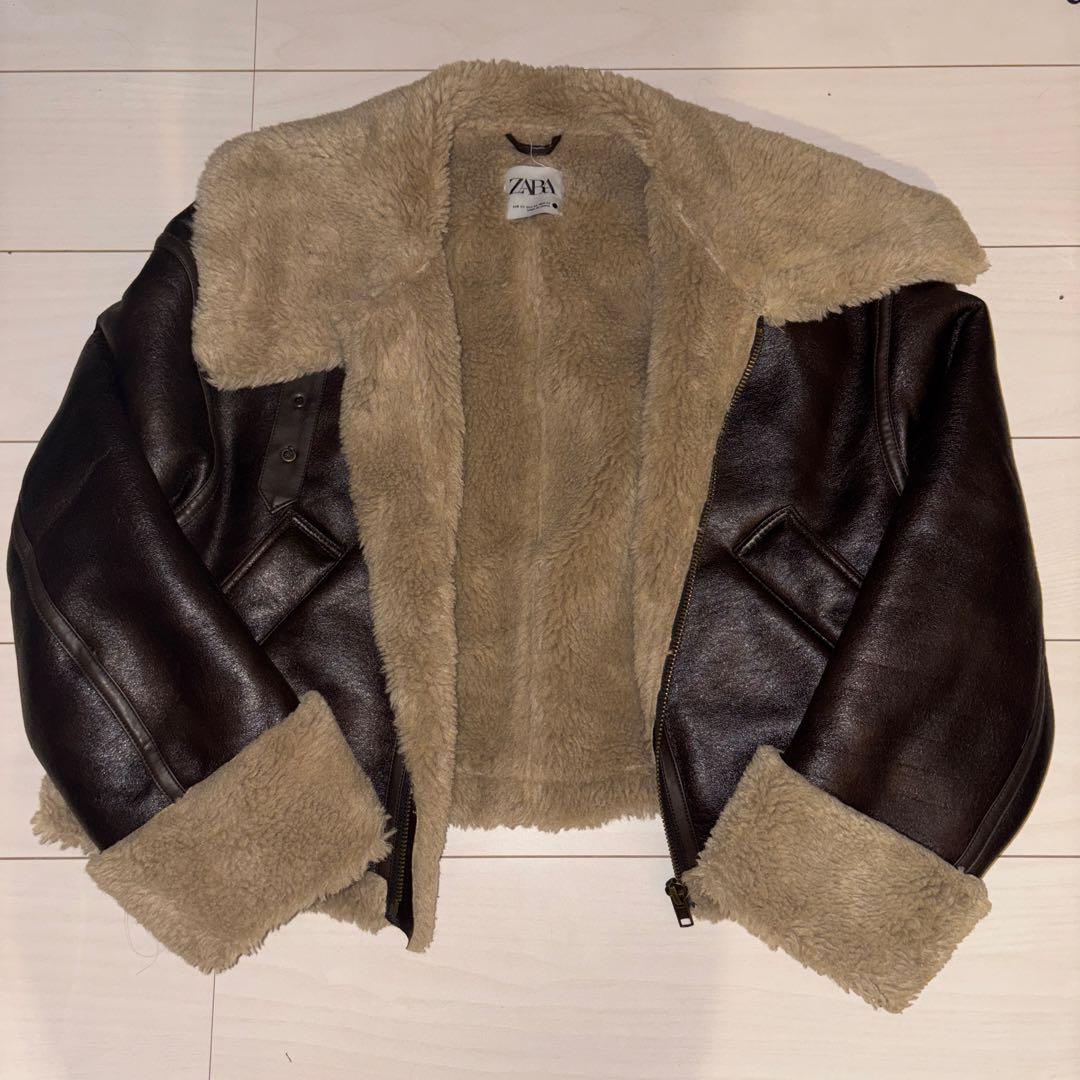 ZARA ムートンジャケット