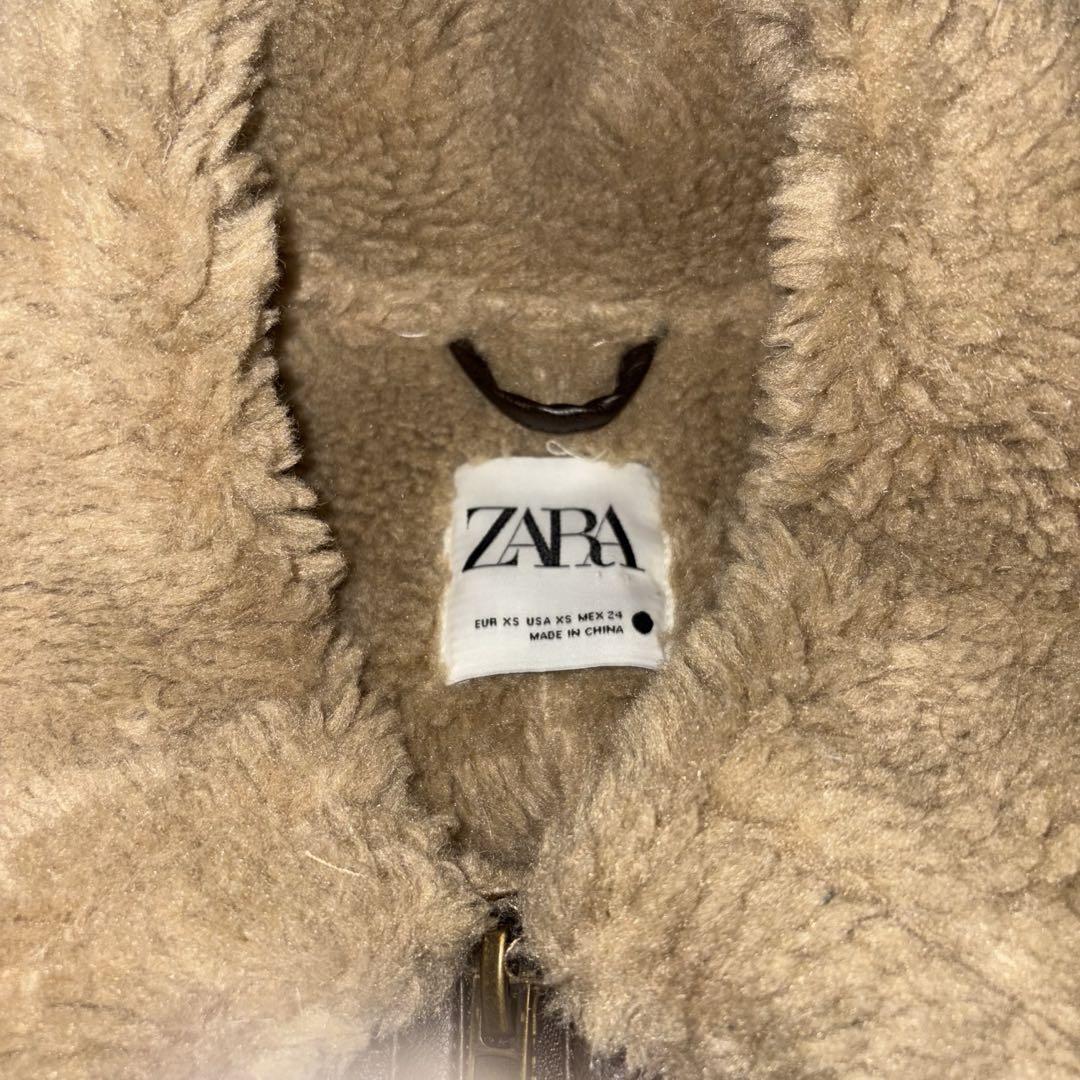 ZARA ムートンジャケット