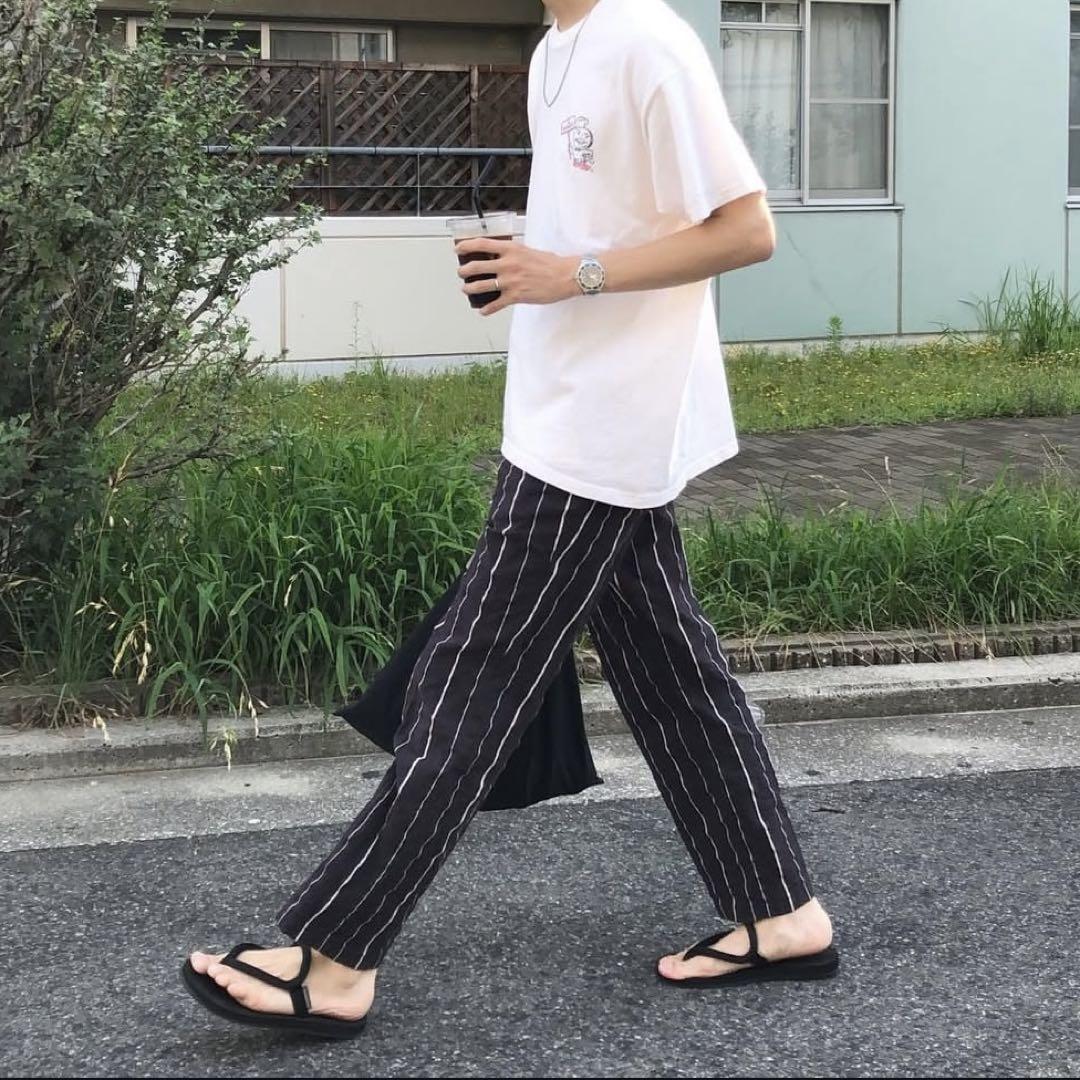 STILL BY HAND ストライプパンツ　パジャマパンツ　Sサイズ　薄手
