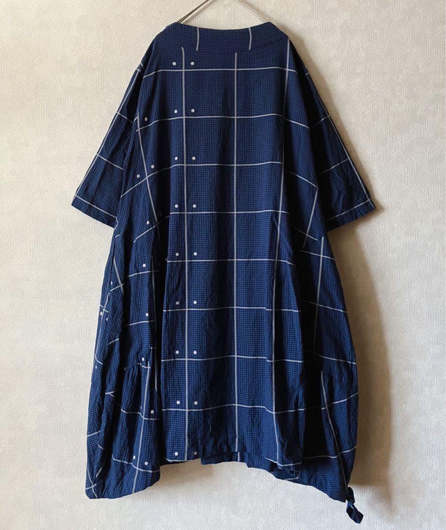 慈雨 センソユニコ 水玉 ロングワンピース