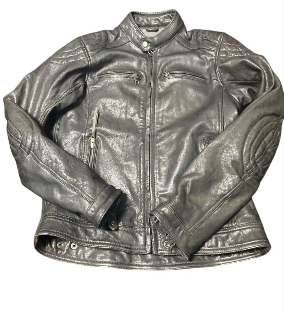デイトナ カフェライダースジャケット DL-006 レザージャケット 牛革 L デイトナ カフェライダースジャケット DL-006 レザージャケット 牛革 L