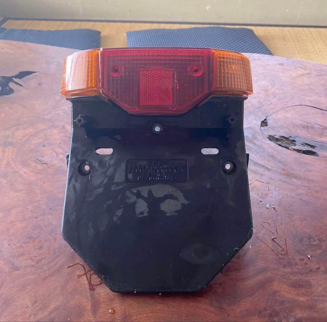 モトコンポ　テールライト　ナンバーステイ