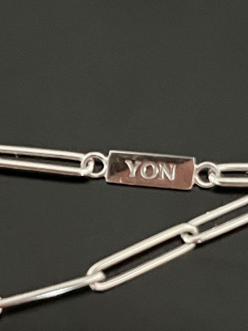 YON ヨン インフィニティチェーンネックレスとコイン（トキ