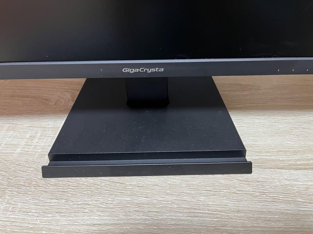 I-O DATA GigaCrysta ブラックディスプレイ 本体
