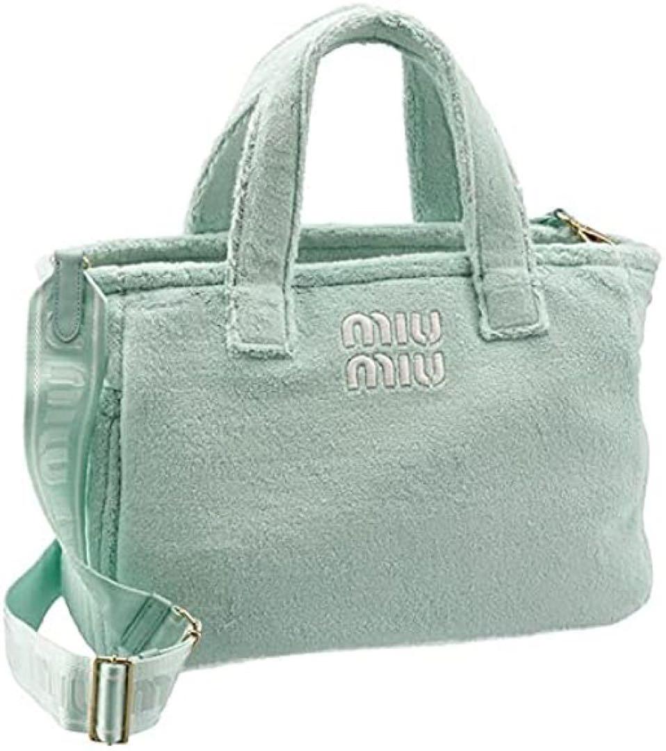 MIUMIU テリー トート テリークロス 画像2