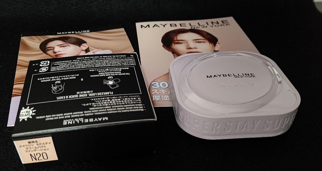 新品未使用品】MAYBELLINE 刻印入り N20 クリームパクト - メルカリ