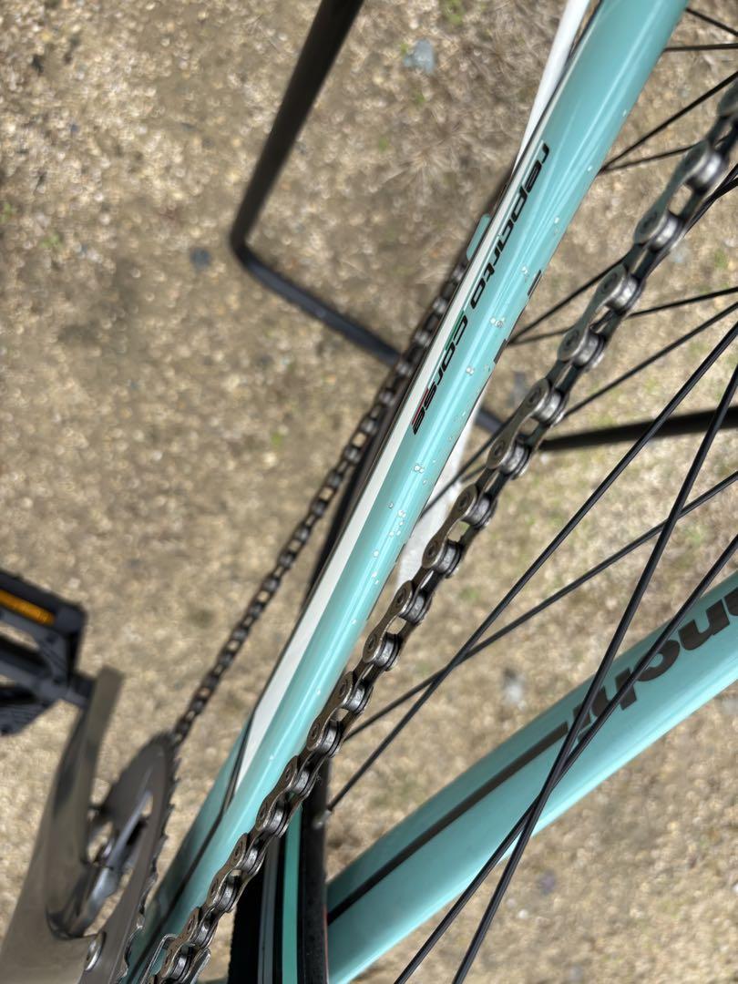 【鉄棒】Bianchi ロードバイク ミントグリーン