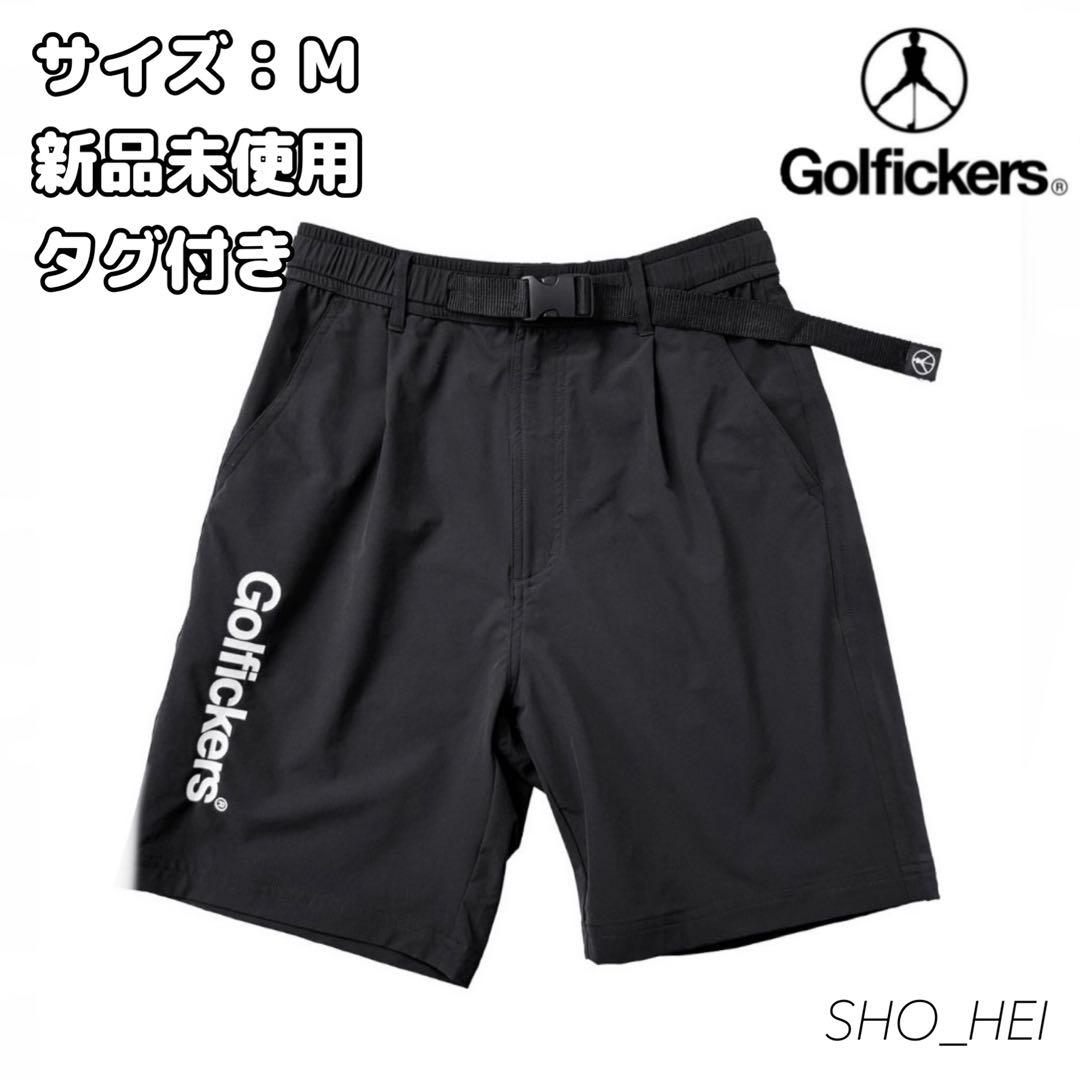 Golfickers ハーフパンツ（HOLE541） 新品】Golfickers HOLE541 ハーフパンツ（黒） - メルカリ