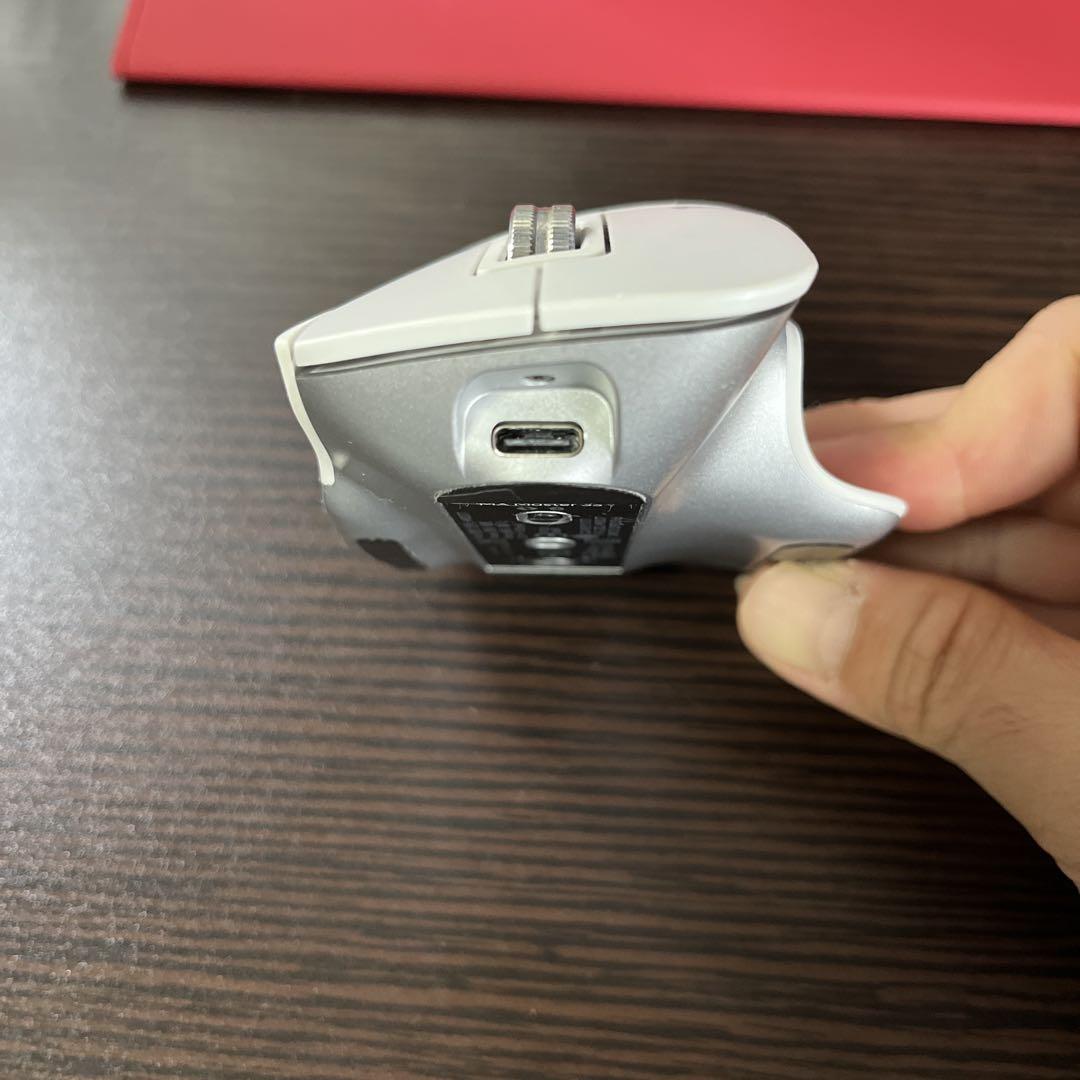 Logitech ホワイト ワイヤレスマウス　MX master 3s
