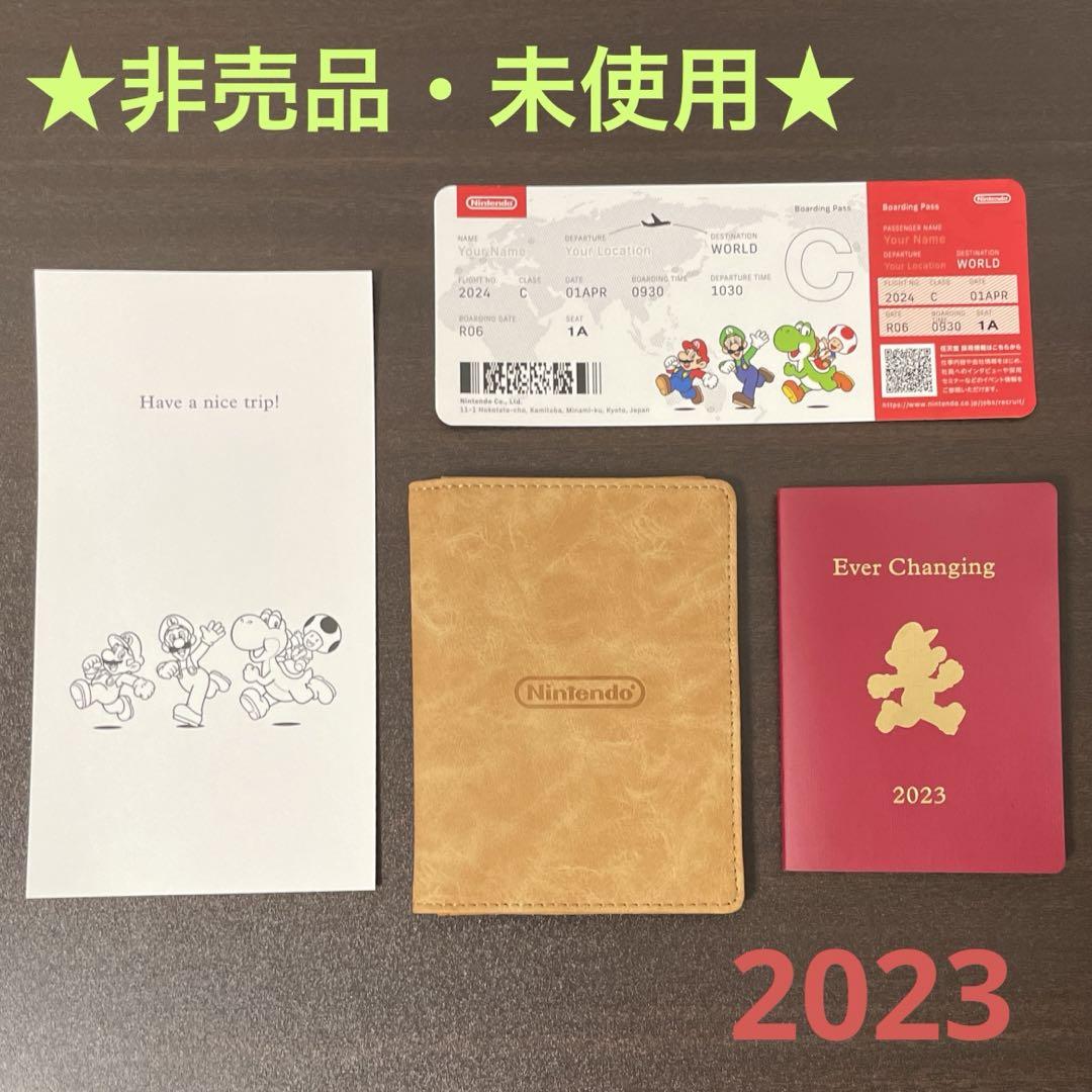 非売品・未使用】任天堂 ノベルティ 手帳 2023 - メルカリ