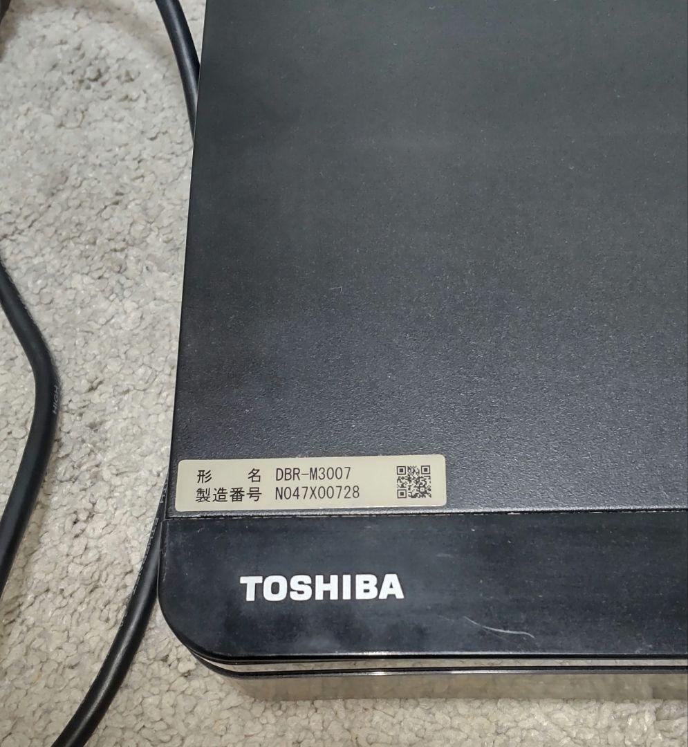 ジャンク TOSHIBA ブルーレイレコーダー DBR-M3007 レグザ ジャンク TOSHIBA ブルーレイレコーダー DBR-M3007 レグザ