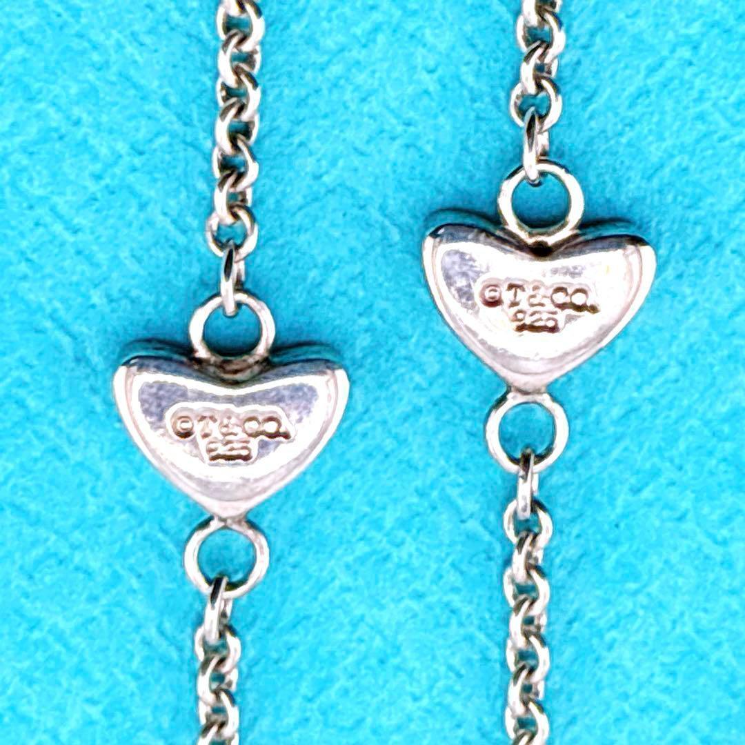 【美品】ティファニー オープンハート ラリアット ネックレス シルバー925 【美品】ティファニー オープンハート ラリアット ネックレス シルバー925