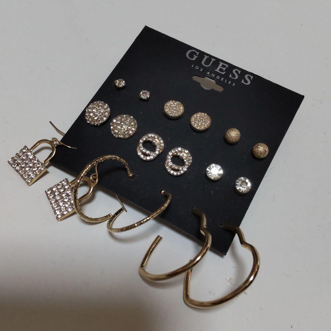 ゲス レディース ピアス・イヤリング アクセサリー Guess 13mm Infinity Stud Earrings