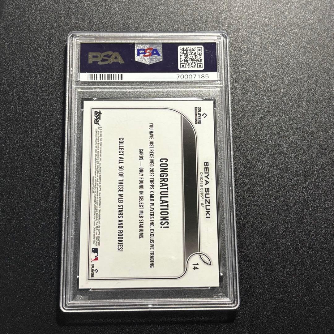 [スタジアムプロモ] 鈴木誠也 2022 Topps ルーキー PSA 10