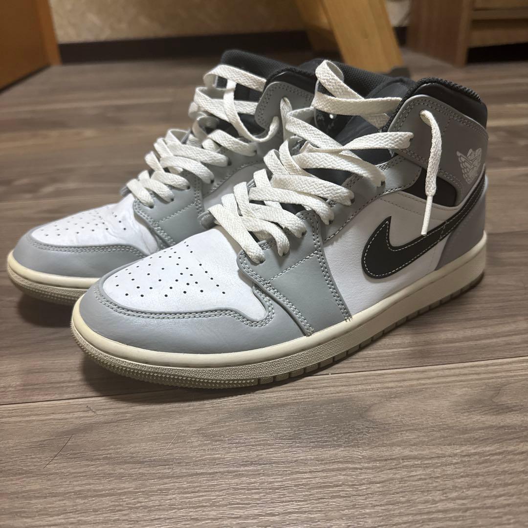 AIR JORDAN1 グレー ホワイト アンスラサイト AJ1