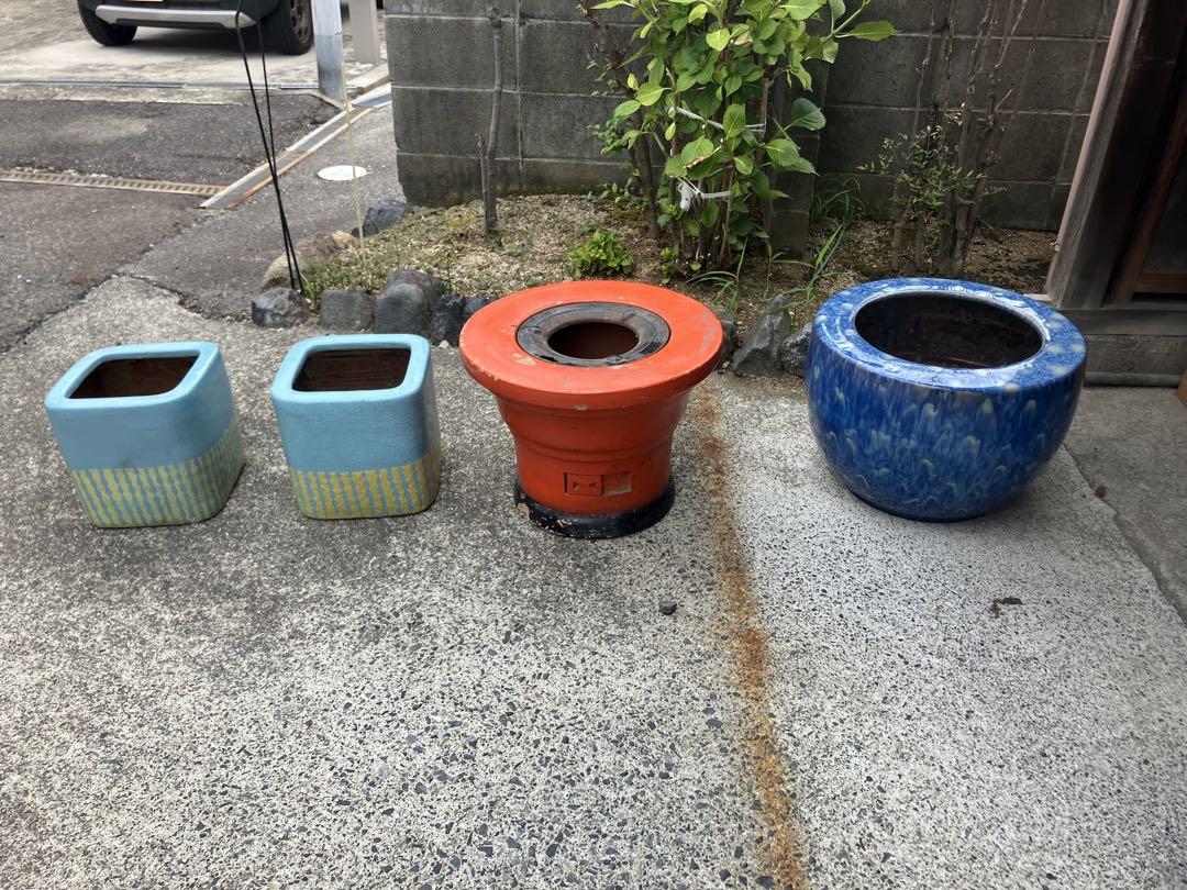 昭和レトロ　鉢　テレビ鑑定に見た様な作りの鉢 昭和レトロ 鉢 テレビ鑑定に見た様な作りの鉢