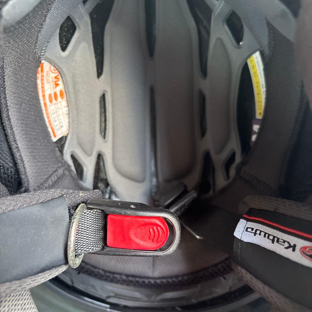 Kabuto フルフェイスヘルメット シルバー