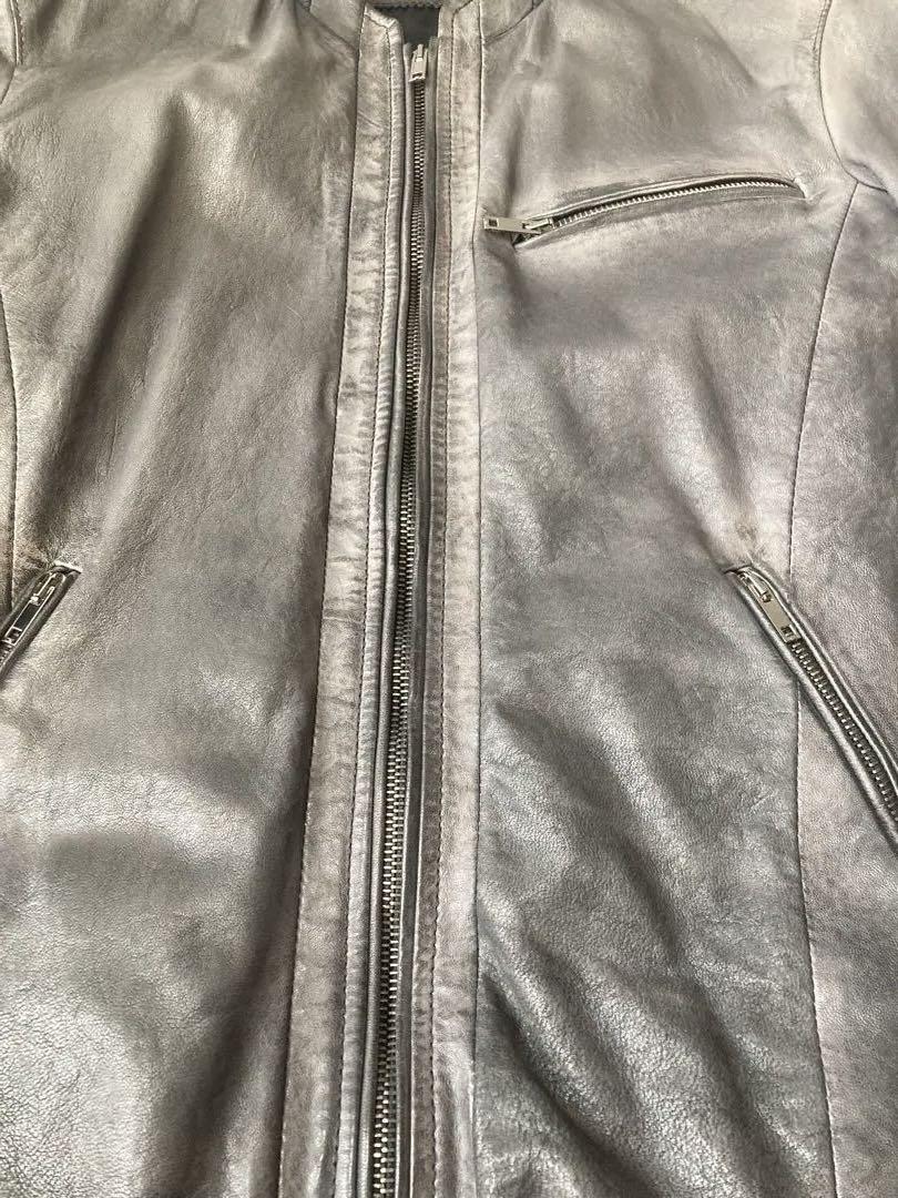 DOLCE & GABBANA レザージャケット46 LS - G9N04L