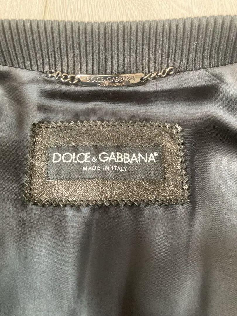 DOLCE & GABBANA レザージャケット46 LS - G9N04L