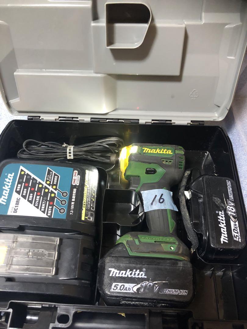 マキタ18vインパクトドライバTD171D中古、オリジナルハウジング