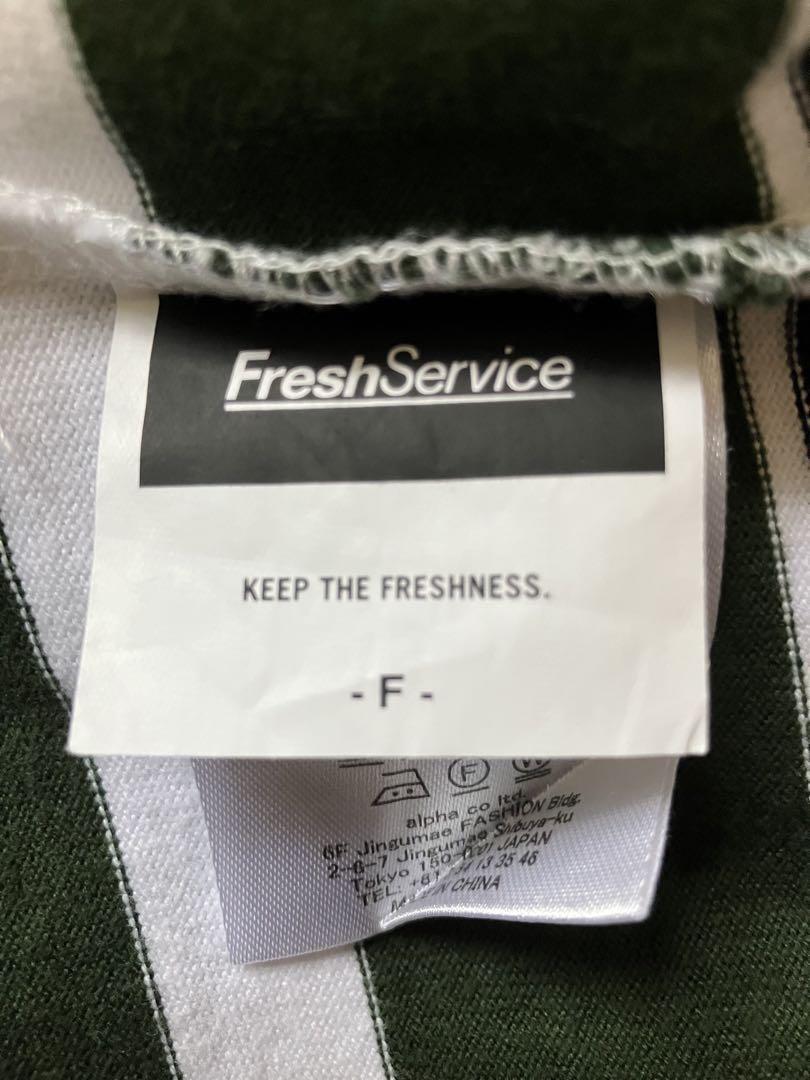 トップス FreshService MULTI BORDER L/S TEE