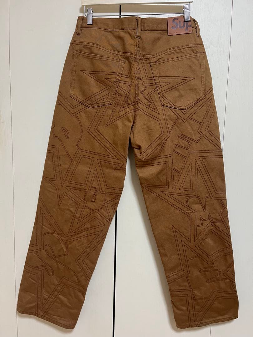 Supreme Stars Topstitch Baggy Jean 30