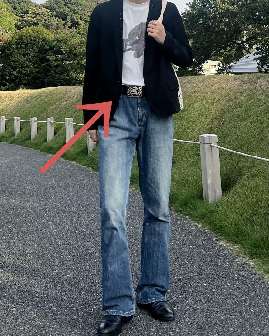 Our Legacy ベルト　80cm ブラック　タグ付き