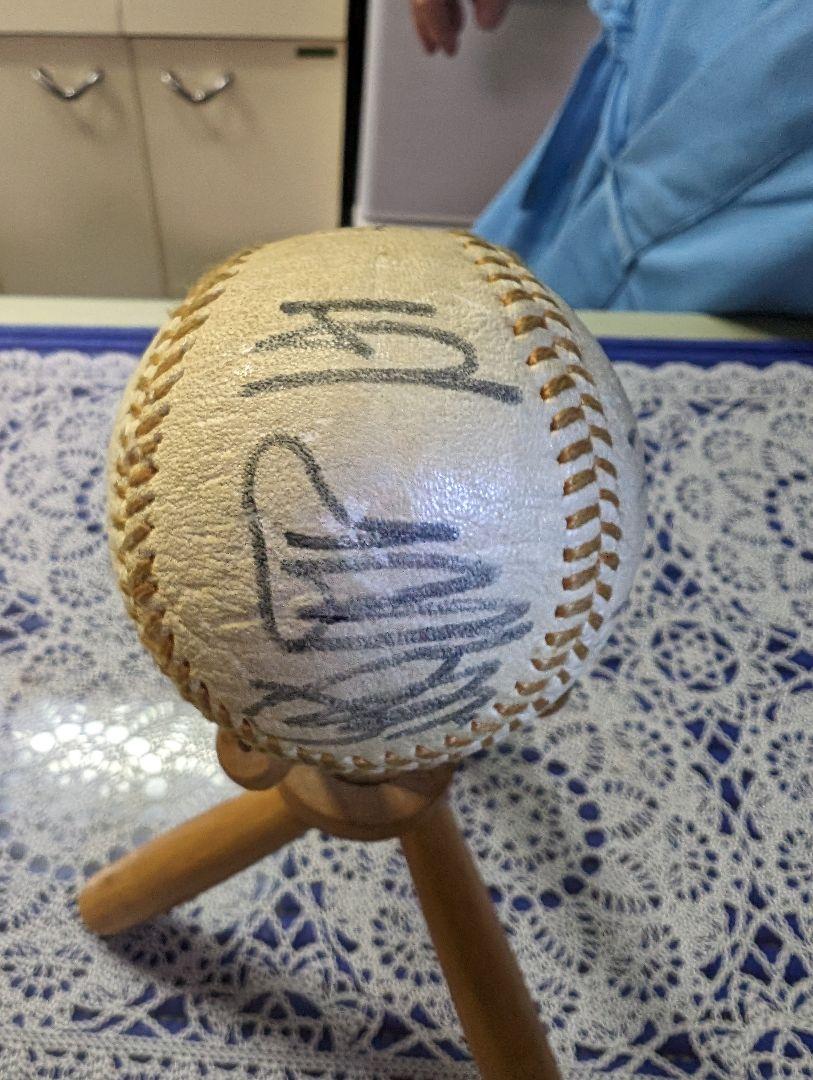 ベースボール、王貞治、金田正一、長嶋茂雄、サインボール