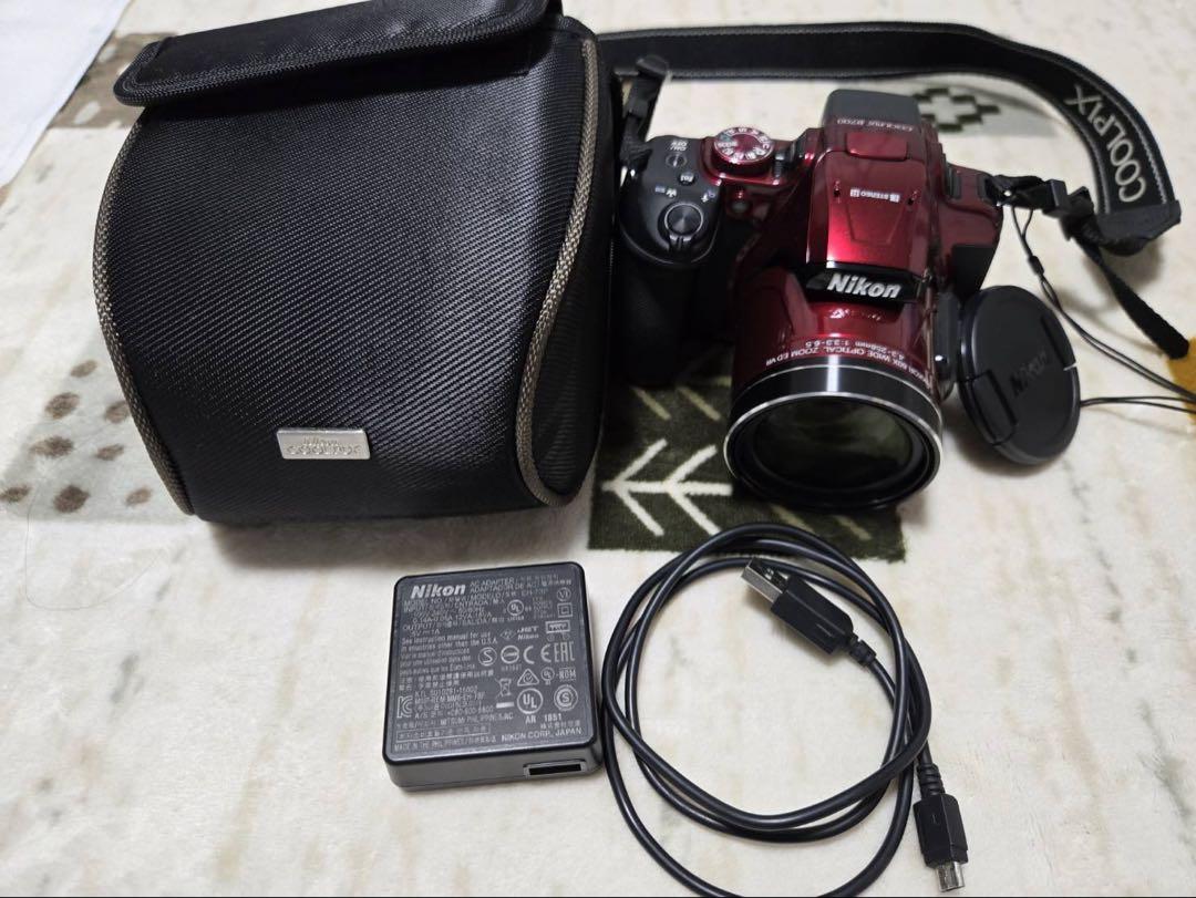 #ほぼ新品#超美品#ニコン #Nikon #COOLPIX B700 #レッド
