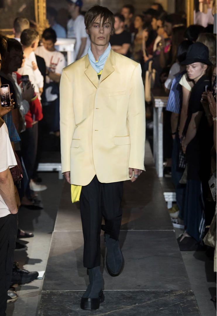 タ*ン様 レア‼️ 2019年 Raf Simons ストレッチ パンツ サイズ