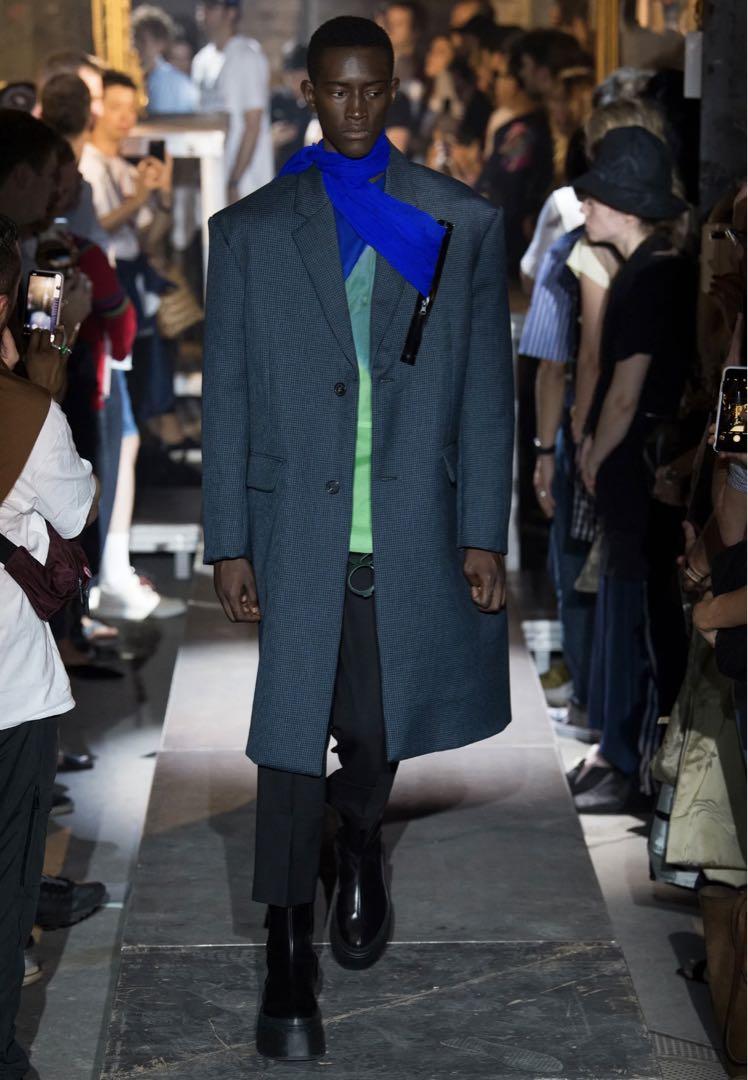 タ*ン様 レア‼️ 2019年 Raf Simons ストレッチ パンツ サイズ