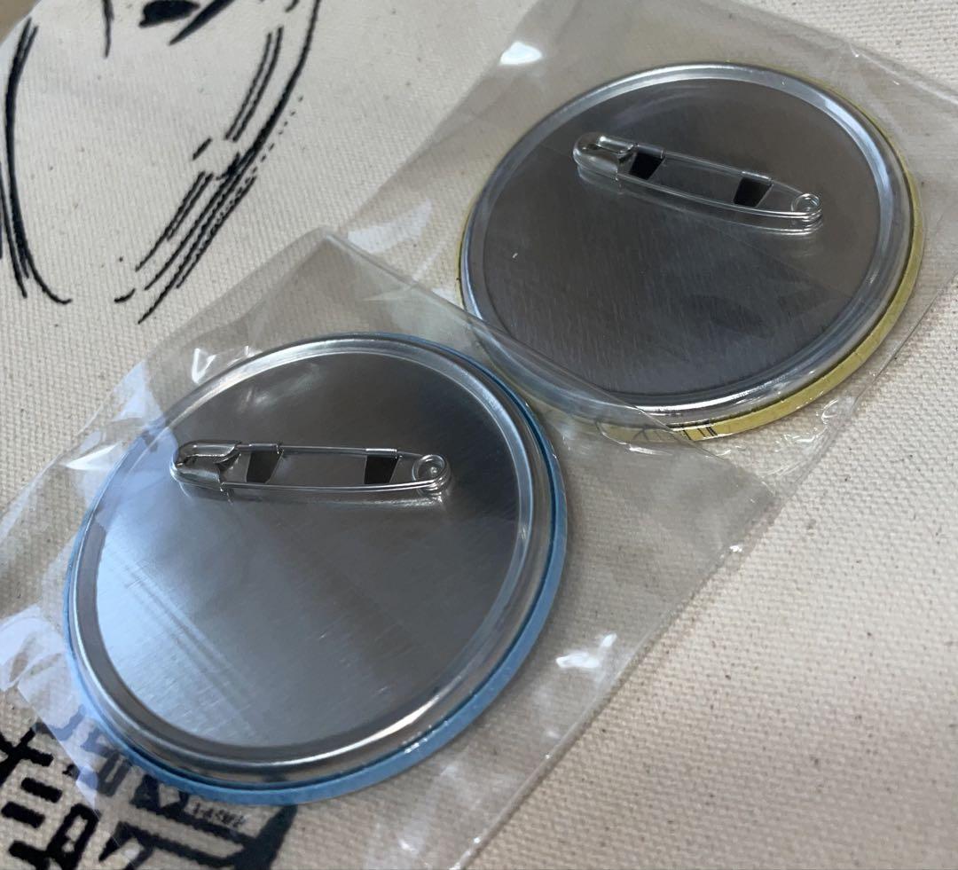 食戟のソーマ デリシャス人気投票 当選品 トートバッグ 缶バッジ
