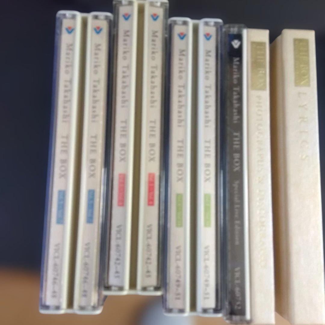 高橋真梨子 THE BOX 8枚セット新品、♥
