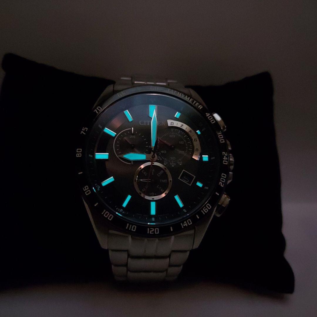即納超激安 CITIZEN.エコドライブ.クロノグラフ電波ソーラー腕時計 xd5fQ-m59815792986 定番人気低価