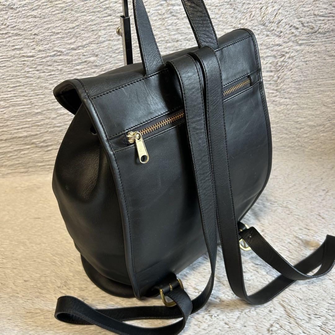 銀座和光　WAKO ワコー　レザーリュック　ターンロック　ヴィンテージリュック 銀座和光 WAKO ワコー レザーリュック ターンロック