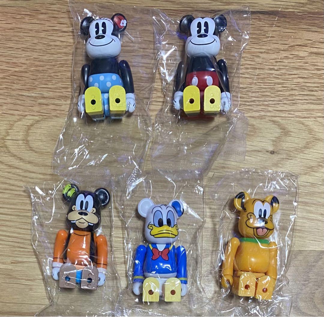 BE@RBRICK CHASE Mickey and Friends 5体