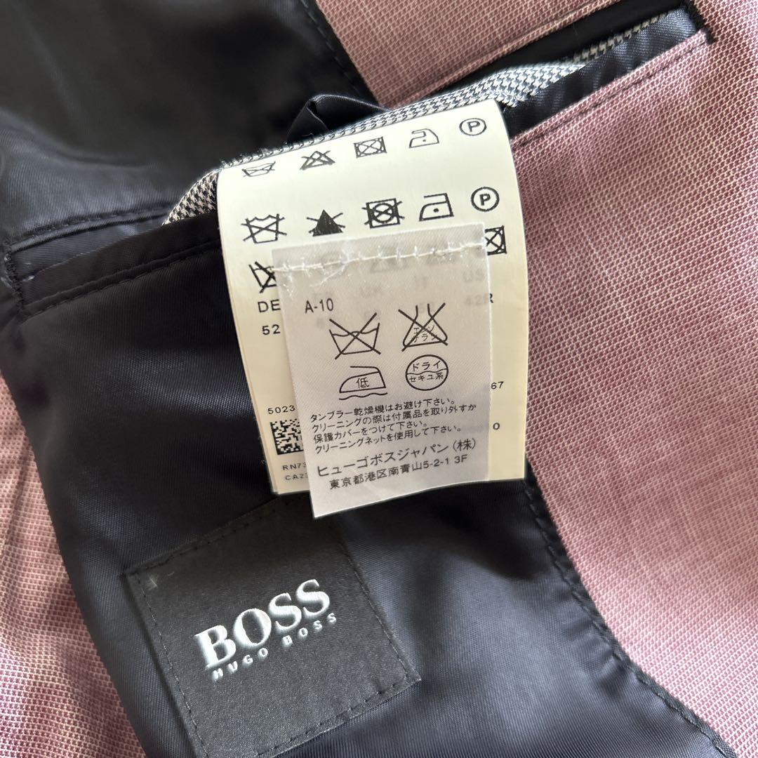 HUGO BOSS ジャケット　パープル系