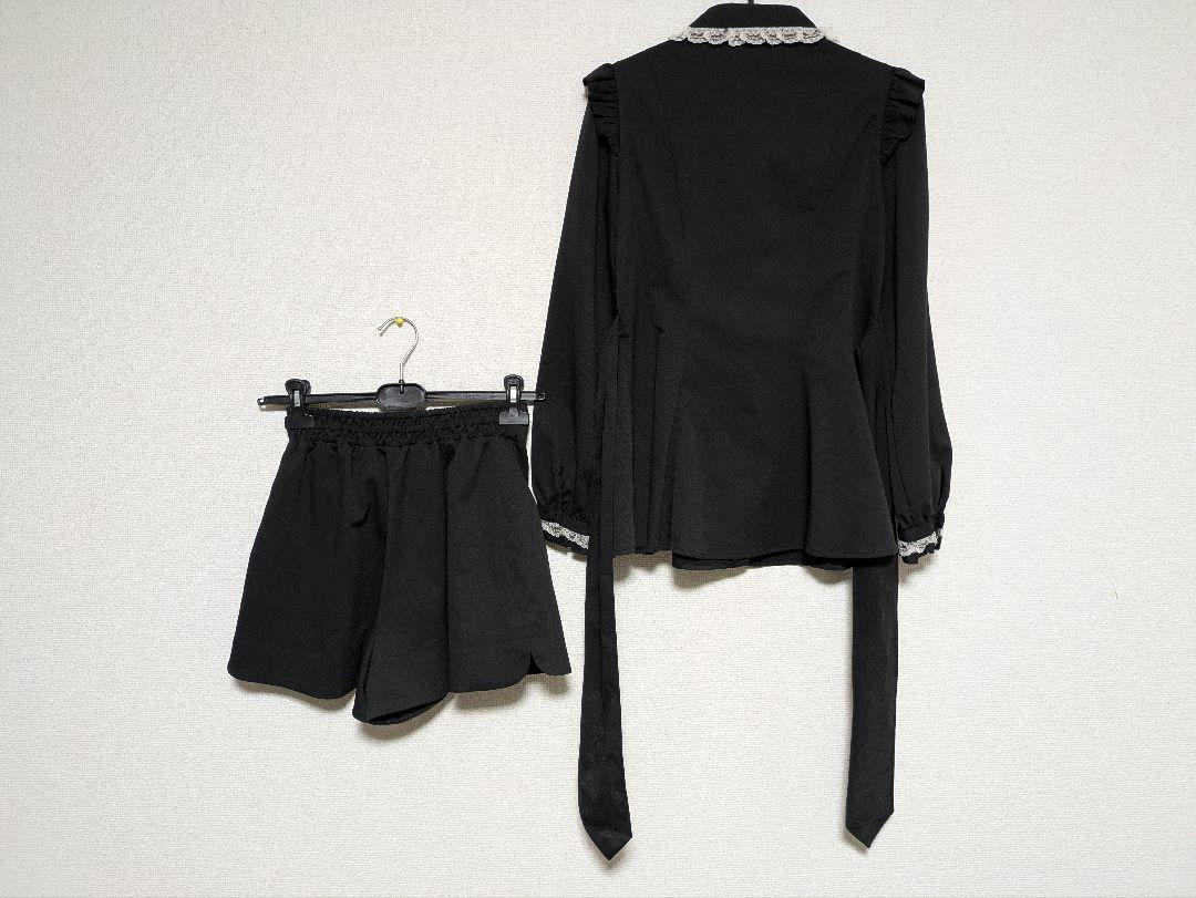 Secret Honey シーハニ レースヨークラッフルタイ 上下