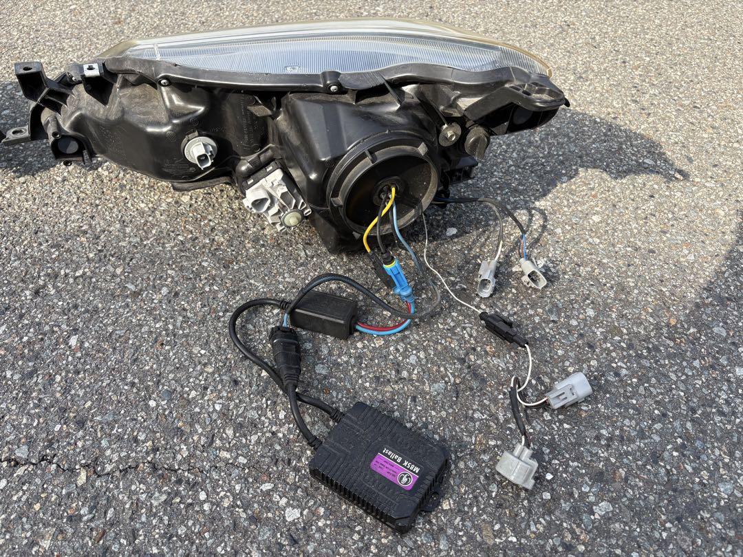 トヨタ マークX ヘッドライトGRX130型 中期 後期 対応 流れるウインカー