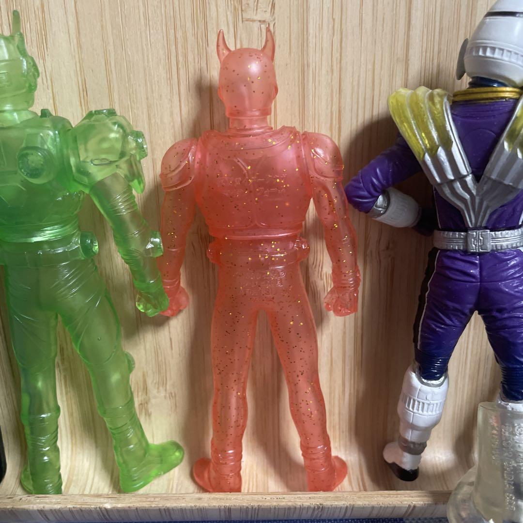 仮面ライダー　フィギュア　ソフビセット