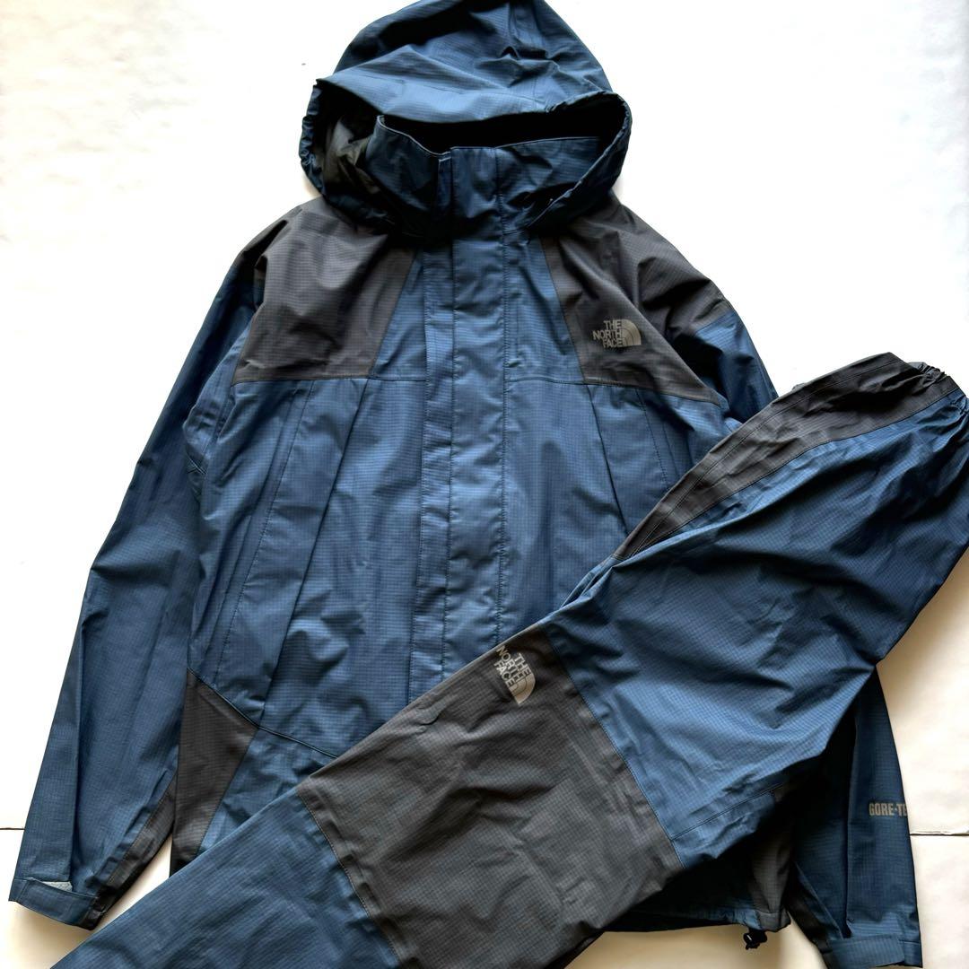 【希少XL】ノースフェイス ゴアテックス レインテックス2 セットアップ 登山