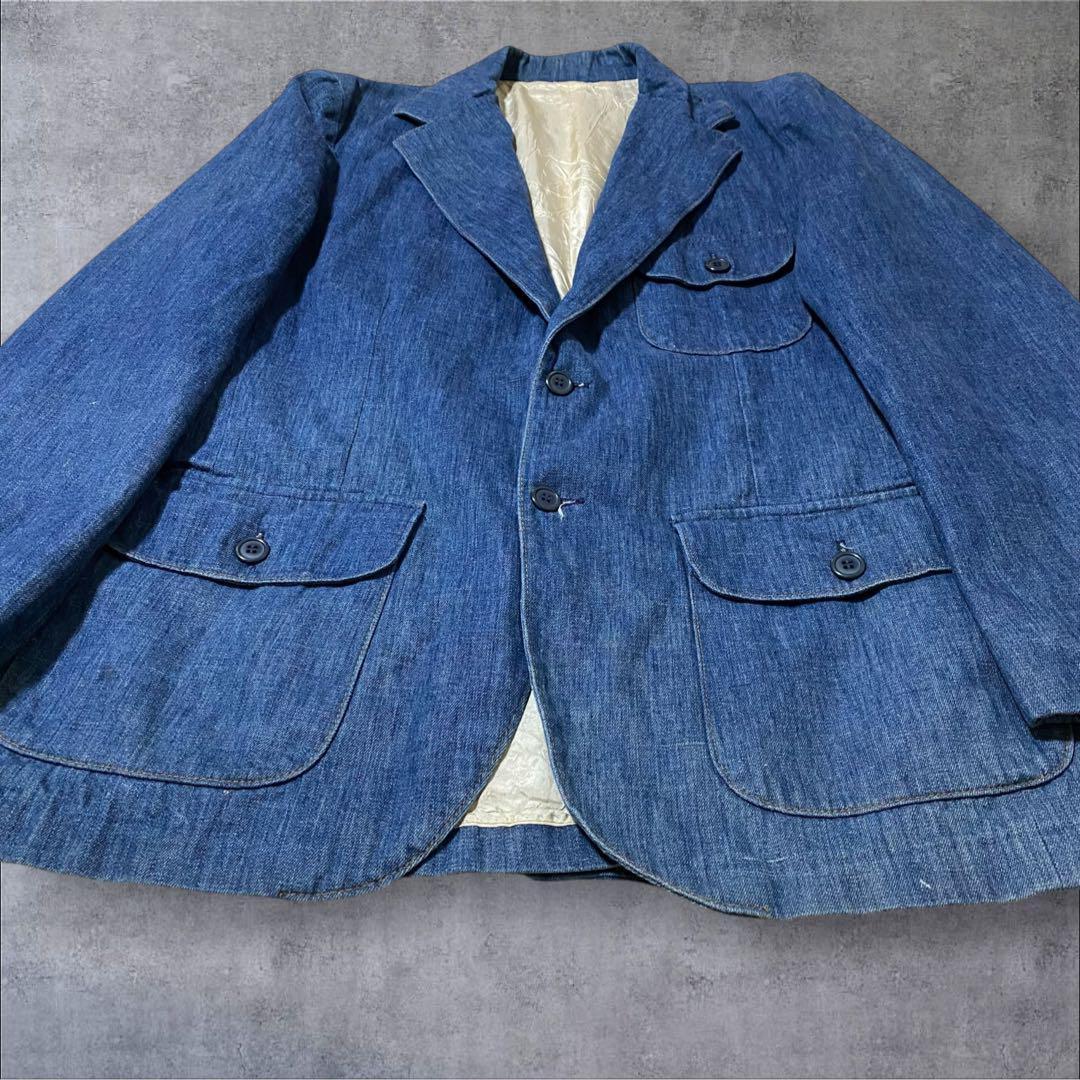 【はやと】70sLevi's Panatelaデニムテーラードジャケット はやと様専用】70sLevi's Panatelaデニムテーラードジャケット