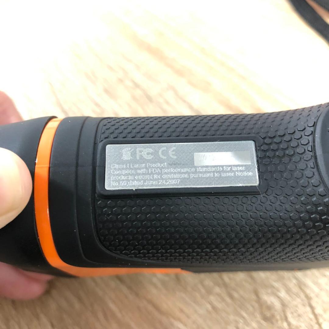ゴルフ距離計 海外展示品 中国語英語 説明書 スロープ機能付き ポーチ F95
