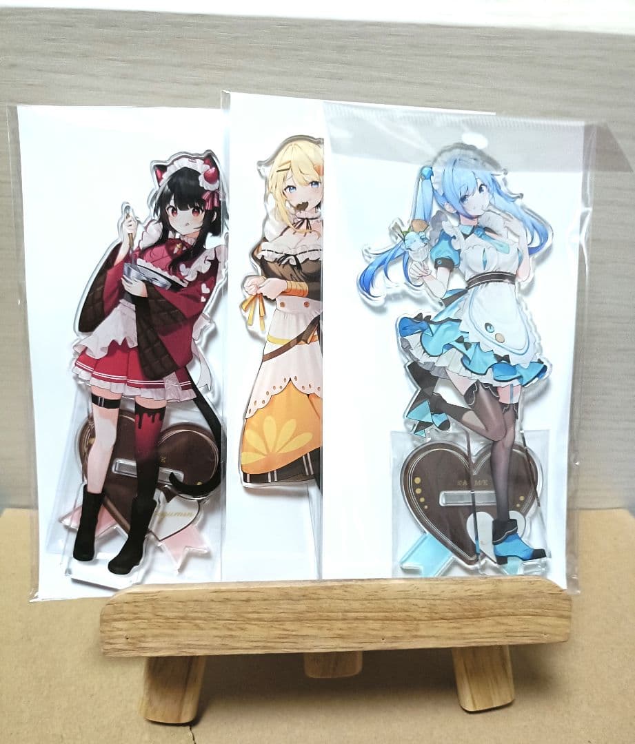 この素晴らしい世界に祝福を! バレンタインフェア 描きおろしアクリルスタンド×3