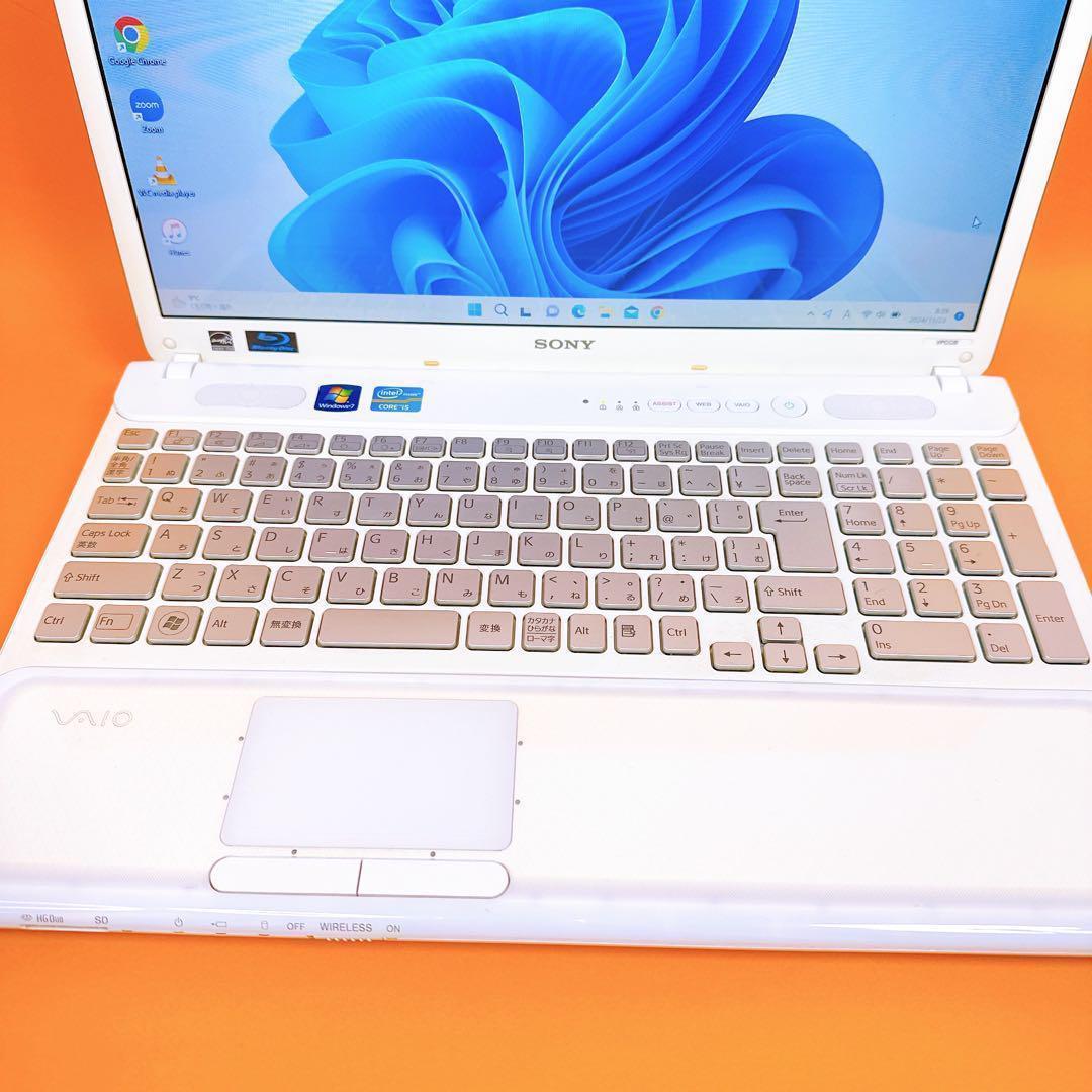 新品SSD⭐️windows11 Corei5 快適ノートパソコン カメラ付き