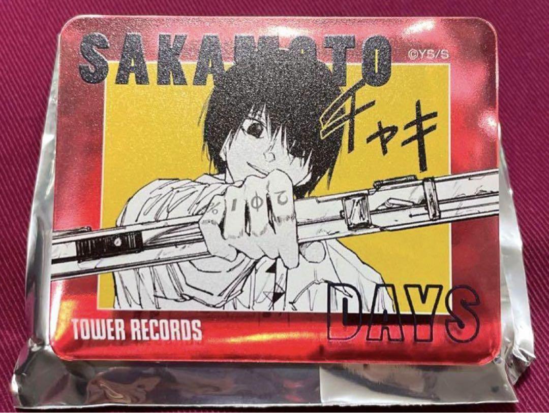 サカモトデイズ タワレコカフェ アクリルバッジ 南雲 SAKAMOTO DAYS タワレコカフェ アクリルバッジコレクション 南雲