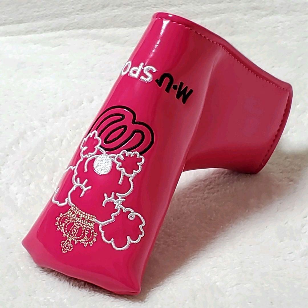 【MU SPORTS】ミエコウエサコ パターカバー ピンタイプ♥️ピンク