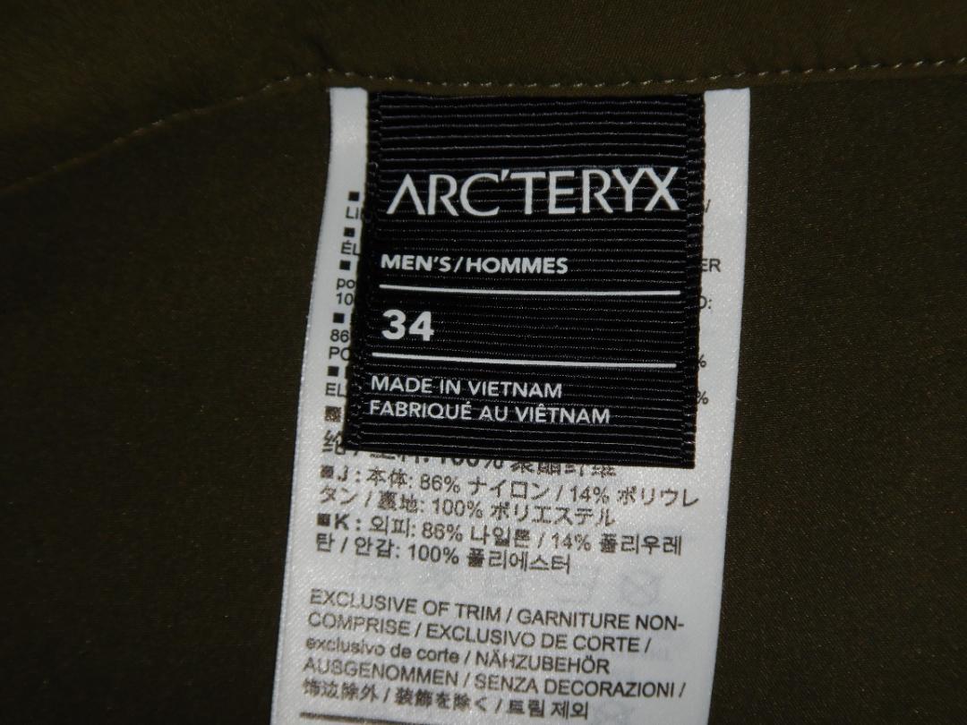 アークテリクス　Lefroy Short 11``Men`s 34``Waist