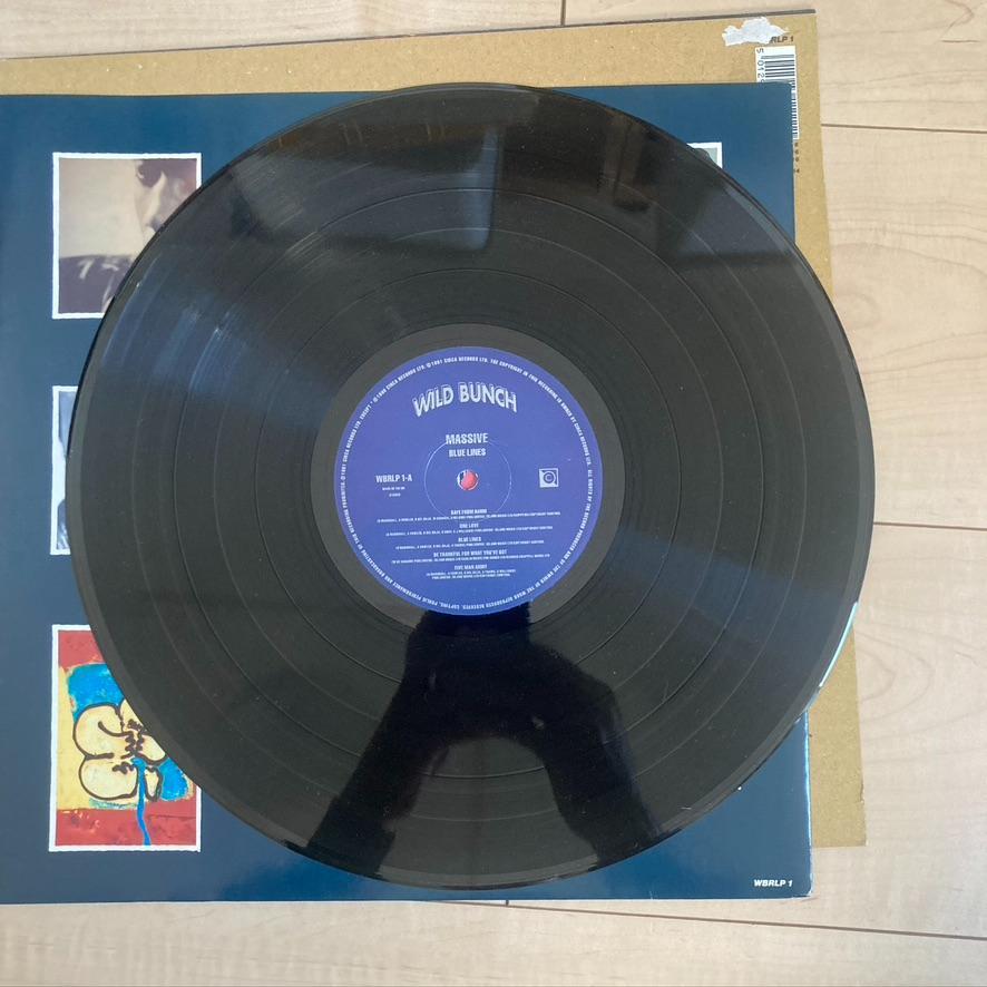 MASSIVE ATTACK BLUE LINES WBRLP1 LP レコード