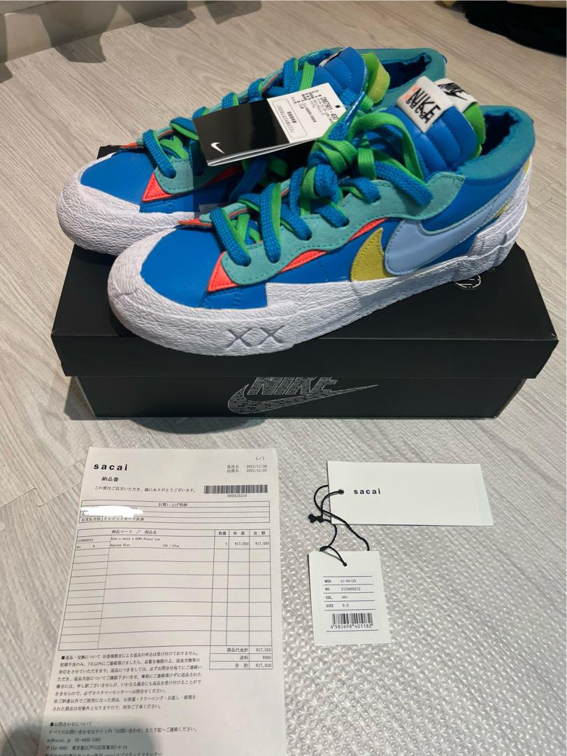 KAWS×sacai×Nike Blazer Low